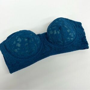 Top shop Lace Bandeau Underwire Bra | 34B